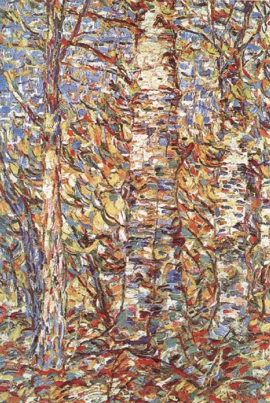 Christian Rohlfs Birch wood